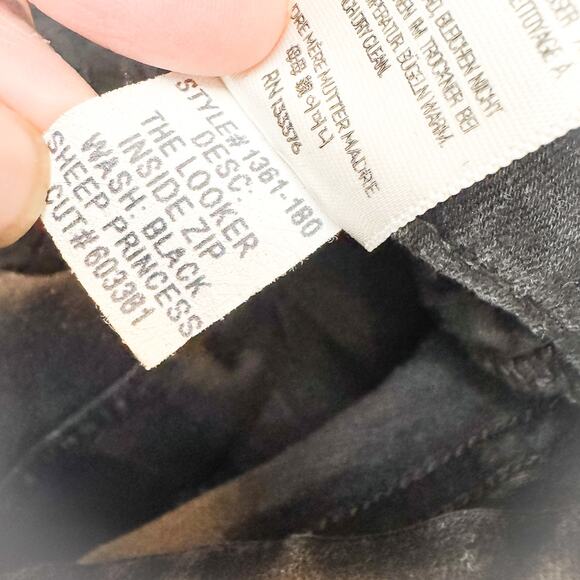 Mother The Looker Inside Zip The Black Sheep and the Princess Denim Jeans SZ 24 - Picture 8 of 9